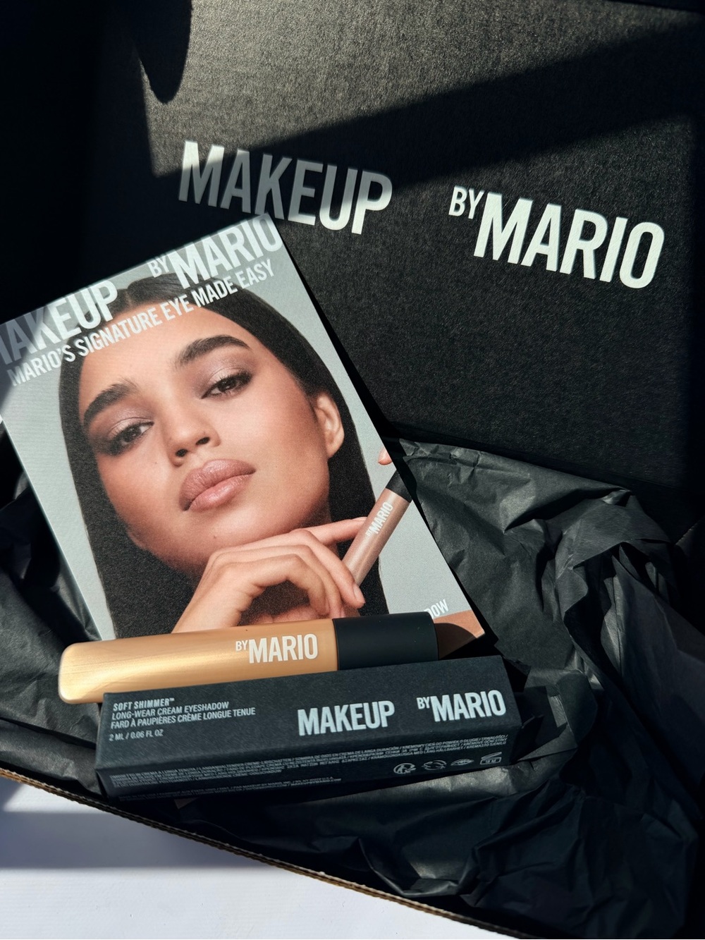 Makeup By Mario Soft Shimmer Cream Eyeshadow Stick — Warm Gold